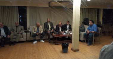 مصطفى كامل وأشرف زكى والدكتور مصطفى الفقى يصلون مؤتمر الموسيقيين