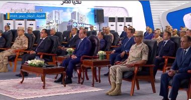 بدء فعاليات افتتاح مصنع الرمال السوداء فى كفر الشيخ بحضور الرئيس السيسي