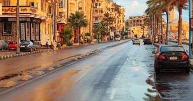 الصرف الصحى بالإسكندرية: الأمطار لم تترك أى تجمعات فى الشوارع.. صور