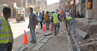 محافظ القليوبية: رصف شارع الجمهورية بالخانكة بتكلفة 15 مليون جنيه