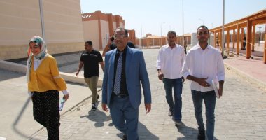 رئيس جامعة طيبة التكنولوجية بالأقصر يتفقد سير أعمال الإنشاءات الجامعية ونسب التنفيذ