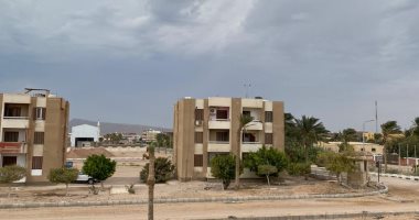أمطار خفيفة على مدينة الطور بجنوب سيناء.. صور