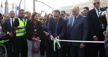 فى احتفالية بوسط القاهرة.. رئيس الوزراء يشهد تدشين المرحلة الأولى من أول مشروع للدراجات التشاركية "كايرو بايك" بالتعاون مع برنامج الأمم المتحدة للمستوطنات البشرية و"دروسوس".. 500 دراجة و45 محطة بأحياء العاصمة