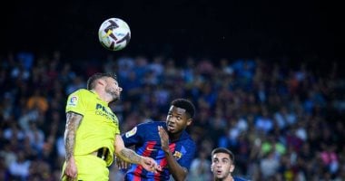 ملخص وأهداف مباراة برشلونة ضد فياريال فى الدوري الإسباني
