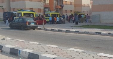 مصرع ربة منزل وإصابة نجلها بحريق شقة سكنية فى العبور