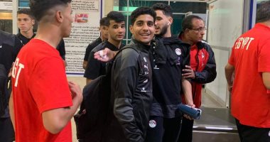 كواليس المنتخب الأولمبى فى مطار القاهرة قبل السفر إلى إيسواتينى.. صور