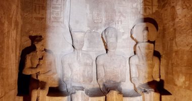 أنظار العالم تتجه صوب مدينة أبوسمبل صباح اليوم لمشاهدة ظاهرة تعامد الشمس