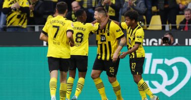 دورتموند يستعرض عضلاته بخماسية ضد شتوتجارت فى الدوري الألماني