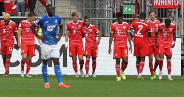 بايرن ميونخ يضرب هوفنهايم 2 / 0 ويطارد متصدر الدورى الألمانى.. فيديو 