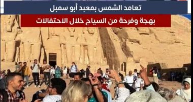 ماذا حدث في ظاهرة تعامد الشمس بأبي سمبل هذا العام؟.. فيديو