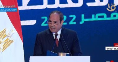 الرئيس السيسي: الشعب قبل التحدى والتضحيات والقيادة والحكومة بذلا ما فى وسعهما