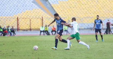 بيراميدز يفلت من لدغات المصرى فى الشوط الأول.. وطرد الكرتى