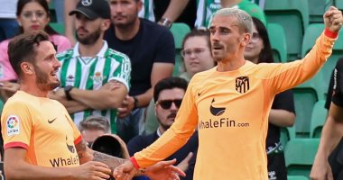 أتلتيكو مدريد يفوز على ريال بيتيس بثنائية جريزمان فى الدوري الإسباني
