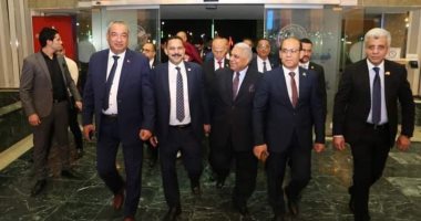 إقامة حفل نهائي دوري مستقبل وطن لكرة القدم في السويس بحضور قادة الحزب.. صور