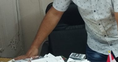 "تموين الإسكندرية" تصادر سجائر مجهولة المصدر فى حملات بمختلف الأحياء