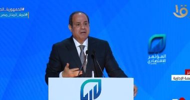 الرئيس السيسى: على مؤسسات الدولة مساعدة الحكومة فى كل إجراء