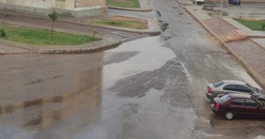 رياح شديدة وأمطار متوسطة على مدينة العاشر وقرى محافظة الشرقية.. صور