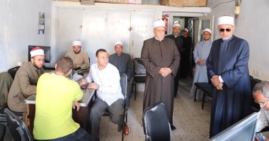 أمين "البحوث الإسلامية" يجرى جولة بمنطقة وعظ الفيوم لمتابعة الخطة التنفيذية