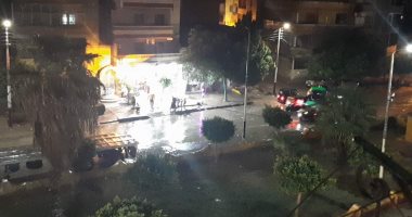 سقوط أمطار متوسطة وانخفاض فى درجات الحرارة بالغربية.. صور