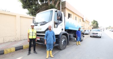 "مياه بنى سويف" تعلن رفع درجة التأهب لمواجهة الأمطار
