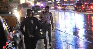 أمطار وبرق ورعد في سماء القاهرة الكبرى