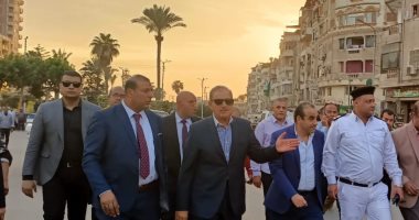 محافظ كفر الشيخ يتفقد تطوير ميدان إبراهيم الدسوقى.. صور