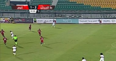 خالد قمر يقود طلائع الجيش للفوز على إنبى بثنائية فى الدورى.. فيديو