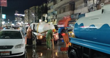محافظ المنوفية: شفط تجمعات الأمطار بشبين الكوم والباجور وبركة السبع