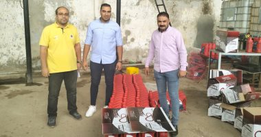 ضبط مصنع غير مرخص لتعبئة زيوت السيارات فى الدقهلية