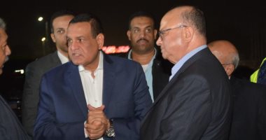 وزير التنمية المحلية ومحافظ القاهرة يتابعان جهود أعمال سحب تجمعات مياه الأمطار بأحياء المنطقة الشرقية 