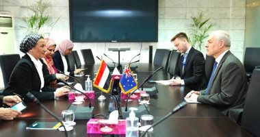 وزيرة البيئة تناقش مع سفير أستراليا بالقاهرة أوجه المشاركة بمؤتمر المناخ