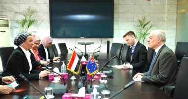 وزيرة البيئة تناقش مع السفير الأسترالي بالقاهرة أوجه المشاركة في فعاليات مؤتمر المناخ COP27