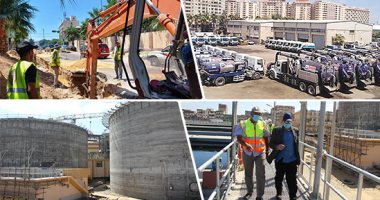 خطة عاجلة لمواجهة مياه الأمطار بالإسكندرية بتكلفة 570 مليون جنيه.. فتح 54 مصبا على الكورنيش ليصل عددها لـ86.. رفع الطاقة التصميمية لمحطات الرفع بنسبة 5.3% .. رفع كفاءة خطوط الطرد والانحدار بتكلفة 1.3 مليار جنيه