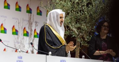د. العيسى يلقي كلمة ممثلي الدين الإسلامي في أكبر تجمع لأجل السلام يدعمه الفاتيكان
