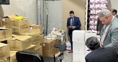 جهاز حماية المستهلك يضبط 89 ألف عبوة مكملات غذائية فى مخزن غير مُرخص بأوسيم