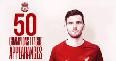 أياكس ضد ليفربول.. روبرتسون يخوض المباراة رقم 50 في دوري أبطال أوروبا