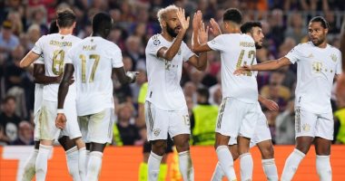 بايرن ميونخ يكرر فوزه على برشلونة بثلاثية فى دورى أبطال أوروبا.. فيديو
