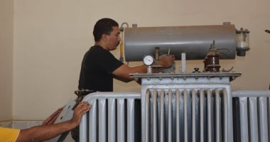 محافظ القليوبية يتابع أعمال العطل المفاجئ بمحولات كهرباء محطة مياه بنها