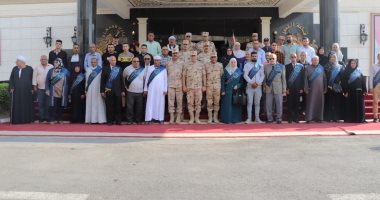 الجيش الثانى الميدانى ينظم احتفالية لتكريم أسر الشهداء ومصابى العمليات الحربية