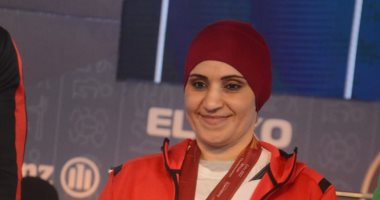 صباح عبد الفتاح تتوج بذهبية أفريقيا فى رفع الأثقال البارالمبى