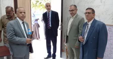 رئيس جامعة أسوان يستقبل وفد وحدة المشروعات لتطوير التعليم العالى