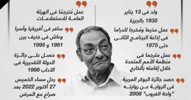 تشييع جنازة بهاء طاهر بعد صلاة الجمعة من مسجد الشرطة بالشيخ زايد