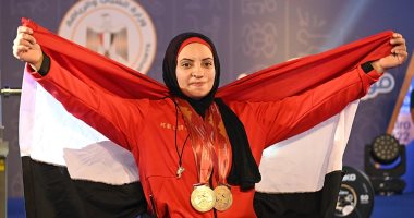رحاب رضوان تحصد ذهبيتى بطولة أفريقيا المفتوحة لرفع الأثقال البارالمبي