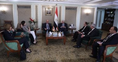 وزير التعليم العالى يستقبل نظيره اللبنانى لبحث أوجه التعاون بين البلدين