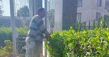 رفع كفاءة حديقة الناصرية القديمة بأشجار مثمرة بحى العامرية ثان فى الإسكندرية