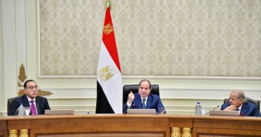 الرئيس السيسي لممثلي رابطة رجال الأعمال القطريين: المشروعات العملاقة بمصر تمثل فرصًا واعدة للشركات القطرية.. والشيخ فيصل آل ثاني: نتطلع لبحث إمكانات تعظيم التعاون بين البلدين الشقيقين