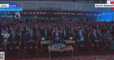 بدء فعاليات إطلاق الملتقى الدولي الأول للصناعة بحضور الرئيس السيسي