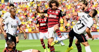 فلامنجو ينهي الشوط الأول متقدما 1-0 على باراناينسي في نهائي ليبرتادوريس.. فيديو