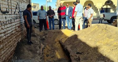 رئيس مياه سوهاج يتفقد مشروعات الإحلال والتجديد بالمدينة بقيمة 19.6 مليون جنيه