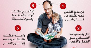أخلاقنا الجميلة.. 6 نصائح تجنّب طفلك النفاق فى معاملاته اليومية (إنفوجراف)